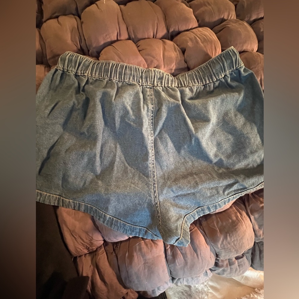 Roxy Drawstring Jean Short